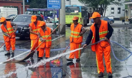 向一切影响市容市貌现象说不